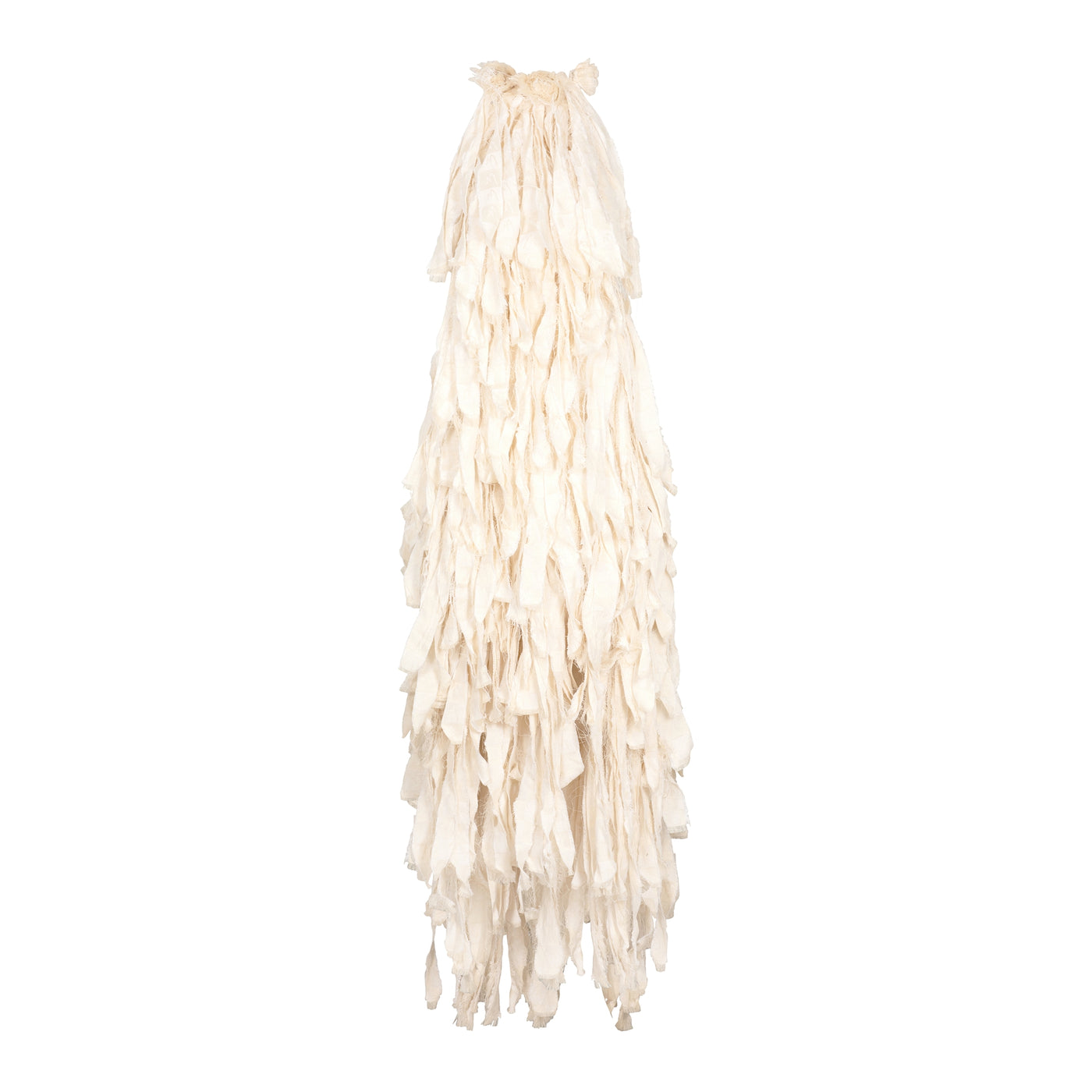 Malondie Fringe Layered Dress