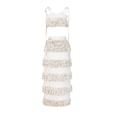 Malondie Cords Crop Top
