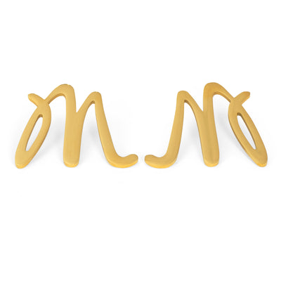 Malondie MLogo Earrings