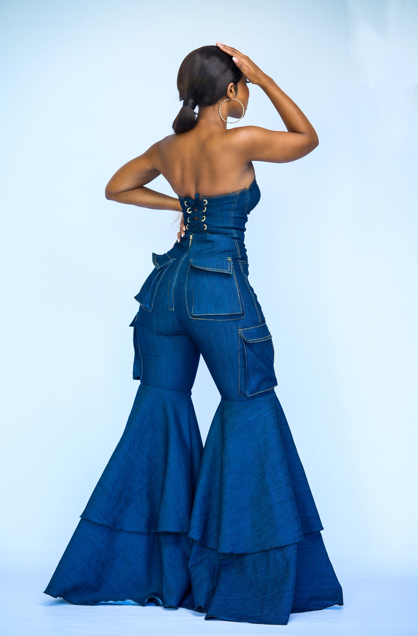 Moonlight Denim Jumpsuit