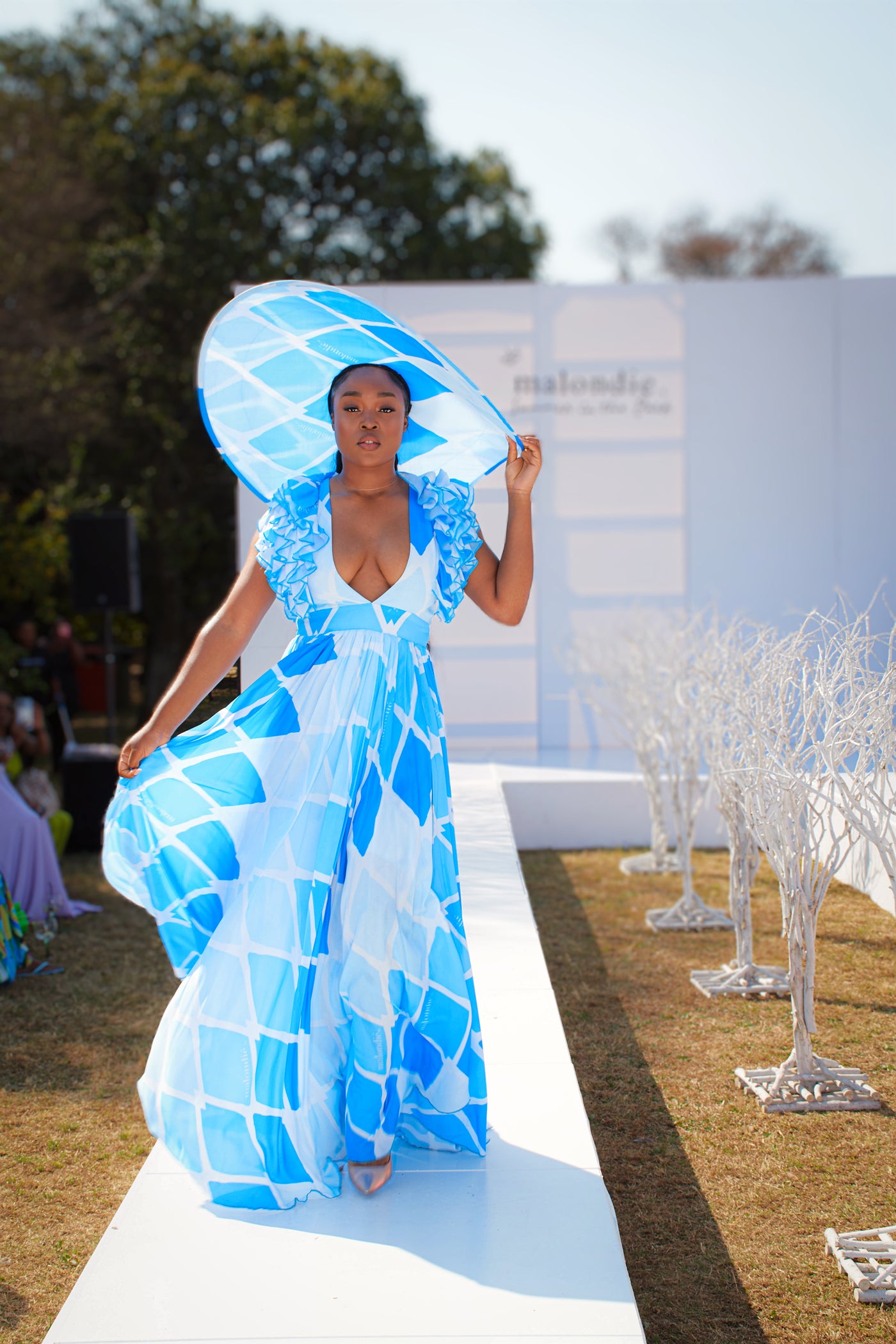 Bee Blue Maxi Dress