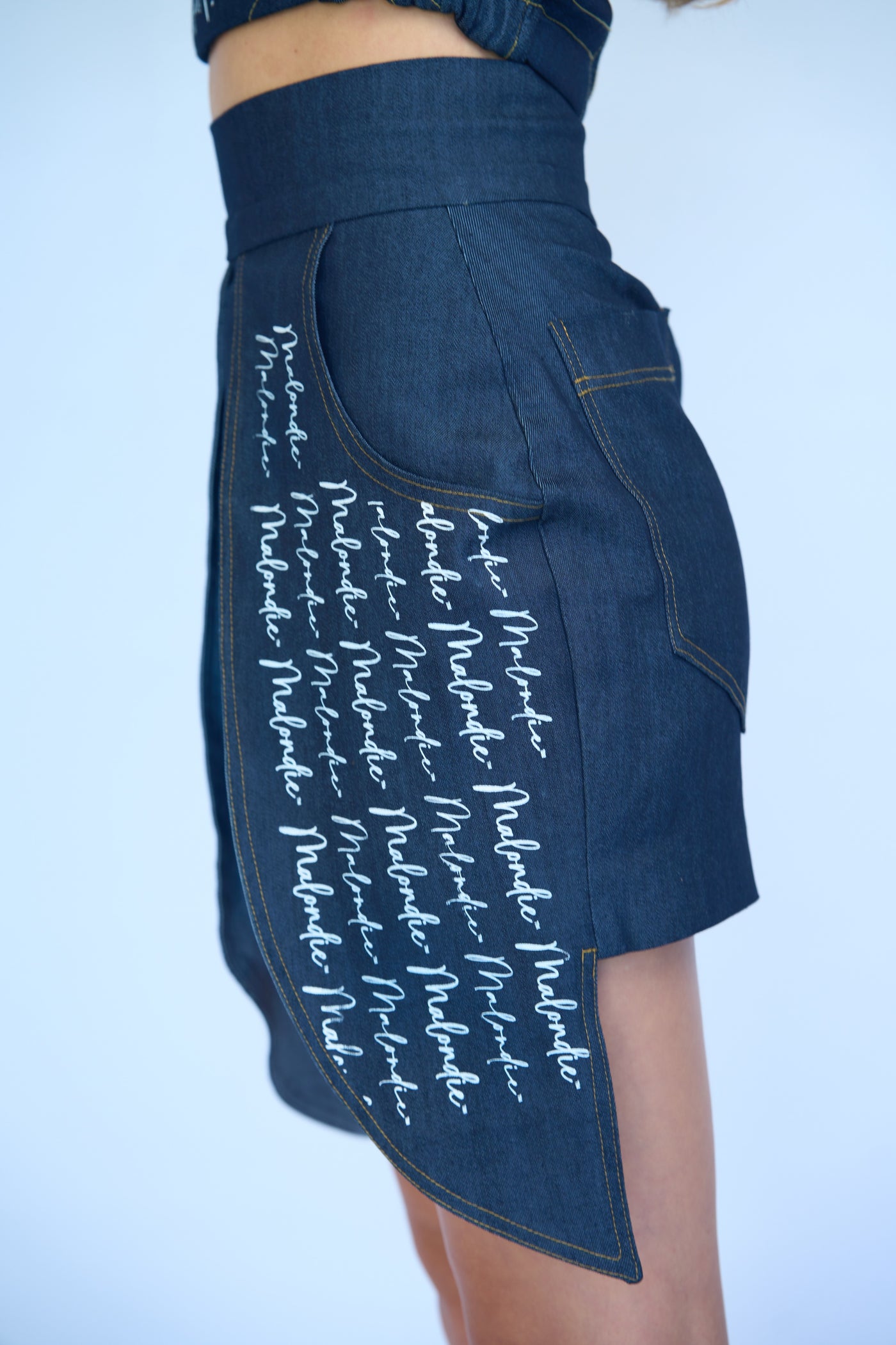 Dazzel Denim Skirt