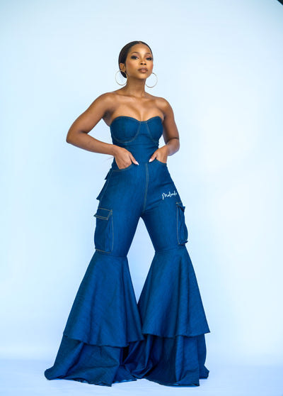 Moonlight Denim Jumpsuit