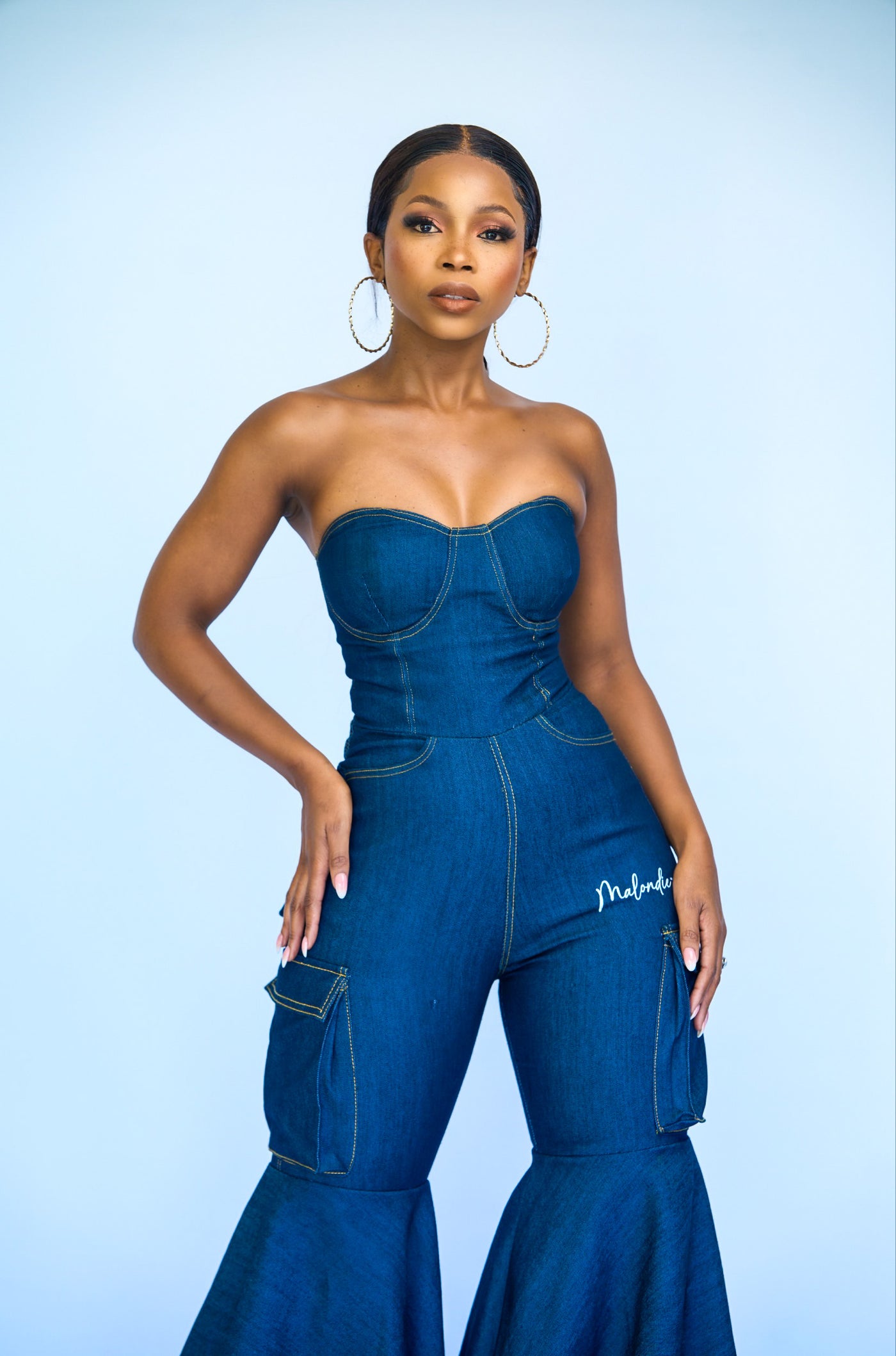 Moonlight Denim Jumpsuit