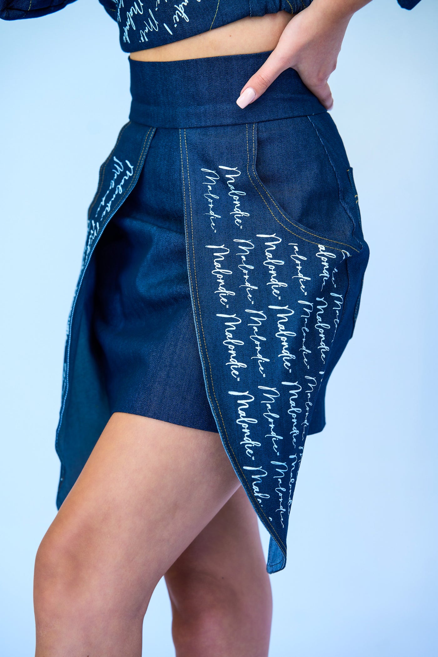 Dazzel Denim Skirt